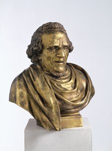 Portret van Moses Mendelssohn (1729-86), 1785